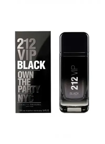 Carolina Herrera 212 Vip Black EDP 100 ml Erkek Parfüm