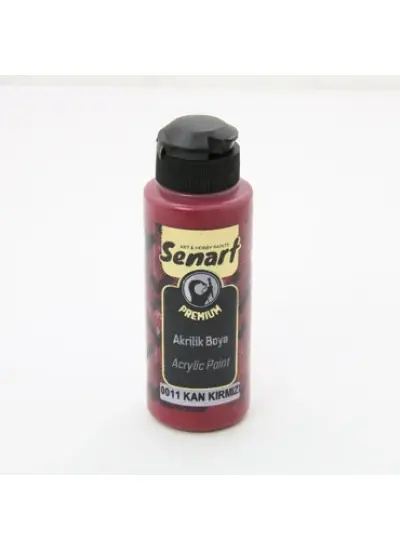 Senart Premium Akrilik  0011-Kan Kırmızı 120Ml