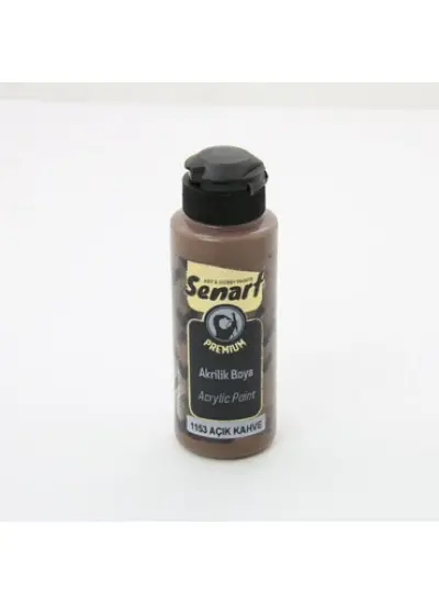 Senart Premium Akrilik  1153-Açık Kahve 120Ml