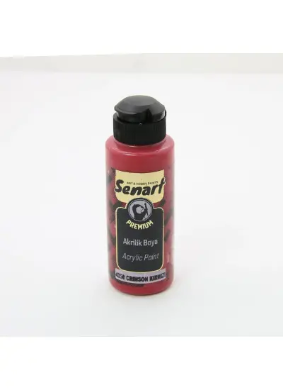 Senart Premium Akrilik 4350 Crimson Kırmızı 120 Ml