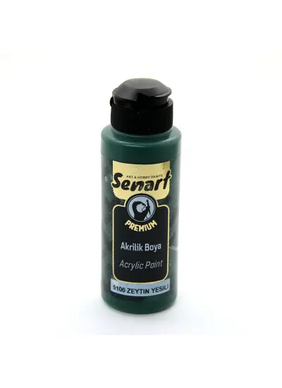 Senart Premium Akrilik  5100-Zeytinyeşil 120Ml