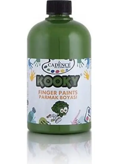 Cadence Kooky Parmak Boya 3006 Yeşil 500Ml