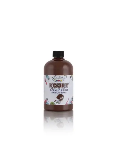 Cadence Kooky Akrilik Boya 4012 Burnt Umber 500Ml