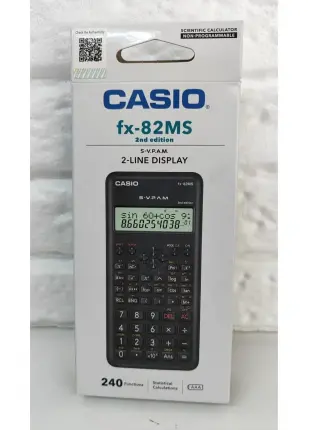 Casio Fx-82ms W2- 2. Versiyon Bilimsel Fonksiyonlu Hesap Makinesi
