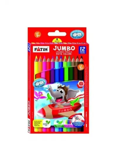 Fatih Jumbo Kuru Boya 12'li