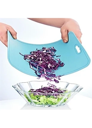 Gunkes® Bükülebilir Esnek Kesme Matı Meyve Sebze Doğrama Kesme Tahtası 20x30 cm
