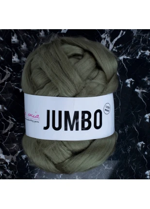 La Mia Jumbo Yeşil Dev Yün El Örgü İpi - J3