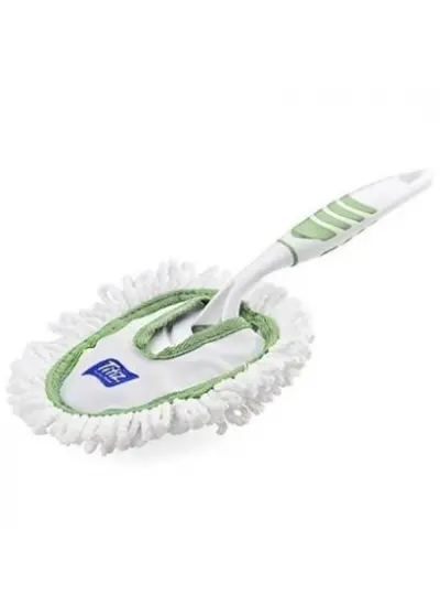 BUFFER® Mikrofiber Duster Toz Leke Kir Alıcı Temizleyici Tutacaklı Temizlik Bezi Aparatı Malzemesi