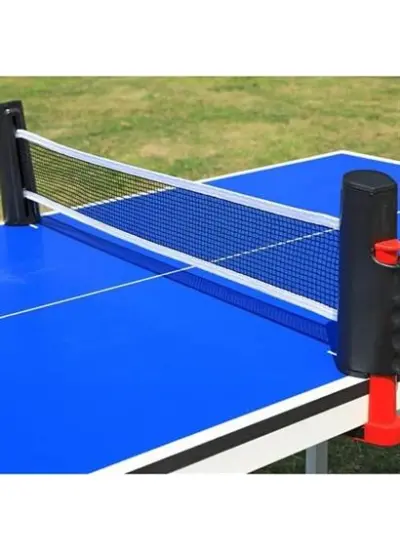 BUFFER® Teleskopik Taşınabilir Kaymaz Ping Pong Masa Tenisi Filesi Aparatı