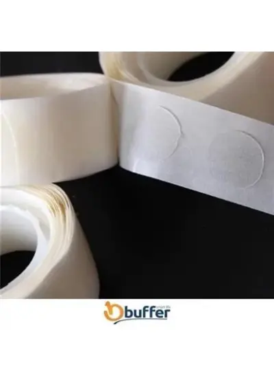 BUFFER® Sticker Damla Model Çift Taraflı Yapışkan Balon Yapıştırıcısı