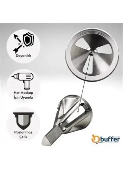 BUFFER® Çapak Alma Harici Çapak Alıcı Paslanmaz Çelik Çapak Kaldırma Cıvata Çapak Alma Matkap Ucu