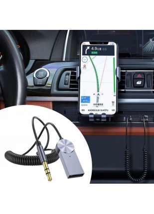 Gunkes® Araba için Bluetooth Aux Alıcısı Wireless Araç Kiti