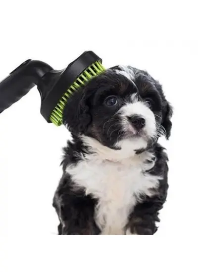 BUFFER® Süpürgeye Takılabilir Ergonomik Kedi Köpek Tüy Tarama Fırçası