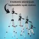 BUFFER® Taşıma Çantalı 130 cm Profesyonel Alüminyum Kamera Tripodu