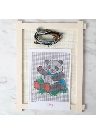 Loren Etamin İşleme Panosu Kiti Panda - Kod:206