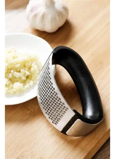 BUFFER® Yeni Sarımsak Ezici Paslanmaz Çelik Garlic Press