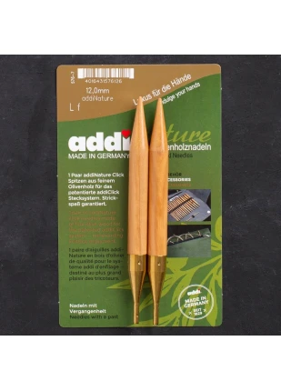Addi Nature Olive Wood Click 12mm 14cm Misinalı Şi