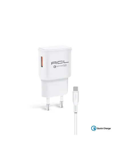 Acl AC-2 M3 PowerClassic™ Quick Charge 3A Micro USB Şarj Cihazı