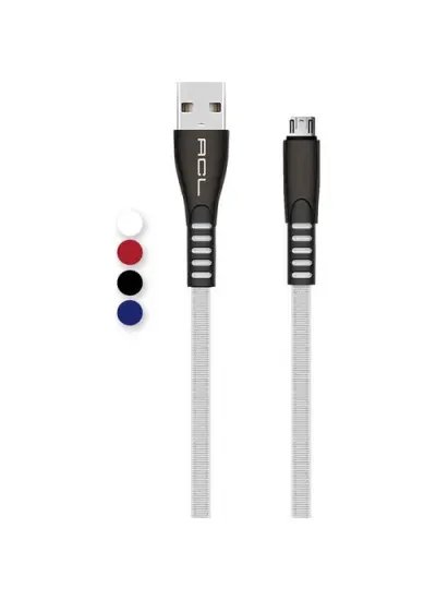 Acl Micro USB Şarj ve Veri Kablosu Beyaz Ack-42