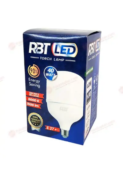 RBT LED Ampul 40w E27 Duy Enerji Tasarruflu 8000k 1500lm 4 Adet