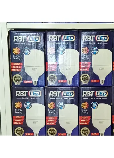 RBT LED Ampul 40w E27 Duy Enerji Tasarruflu 8000k 1500lm 4 Adet