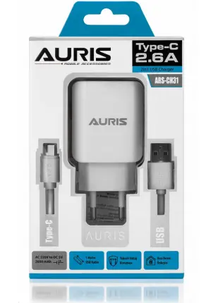 Auris Ars-ch31 Type-c Set 2.6a Şarj Cihazı
