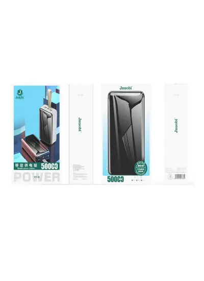 Jnuobi DY-50 50000mA Dijital Ekranlı Güç Bankası Powerbank