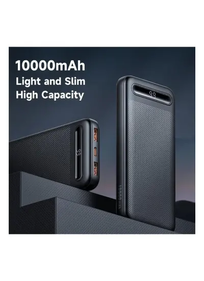 Mcdodo 10000mah Powerbank Led Ekranlı 10.000 Mah Taşınabilir Şarj Cihazı Siyah Mc-4422