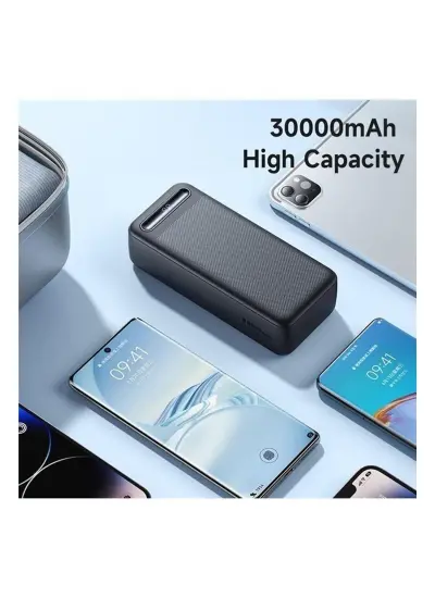 Mcdodo 30000mah Powerbank Led Ekranlı 30.000 Mah Taşınabilir Şarj Cihazı Siyah Mc-4442