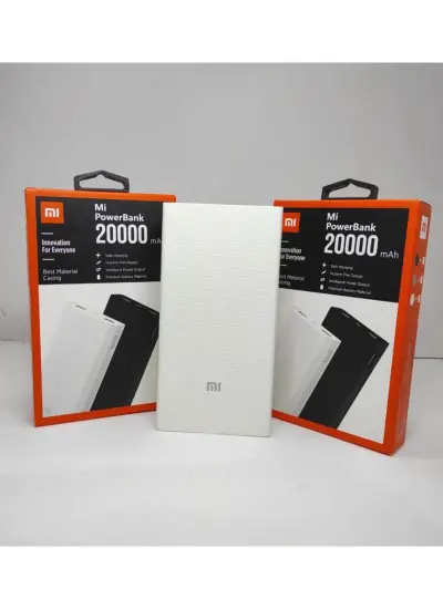 Xiaomi Mi 20000mAh Powerbank 2xUSB çıkışlı Sıfır Kutulu