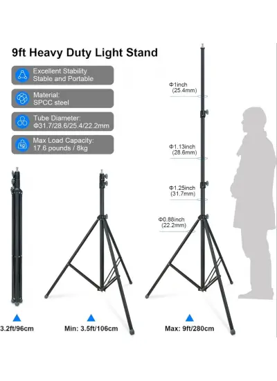 Blic NP-9988 Profesyonel Tripod | 2.70M