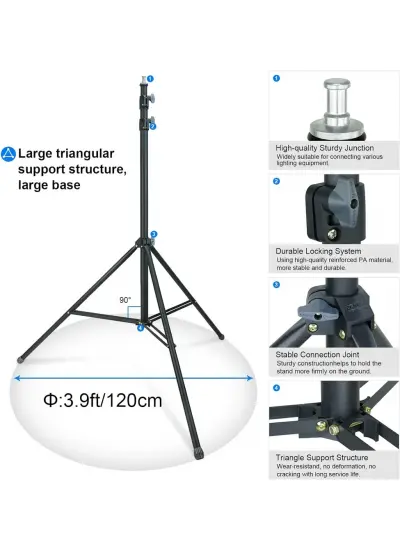 Blic NP-9988 Profesyonel Tripod | 2.70M