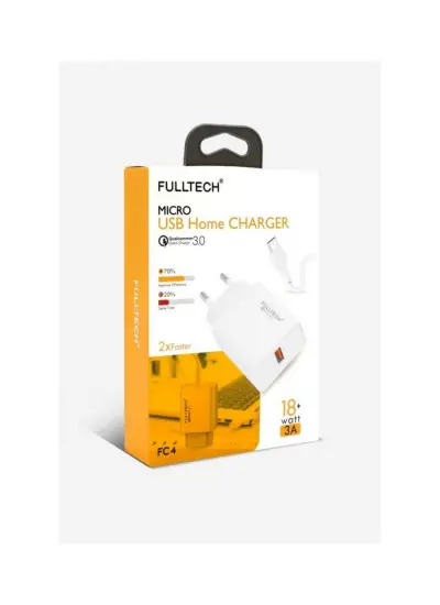 Fulltech FC4 3A 18W Micro Hızlı Şarj Aleti