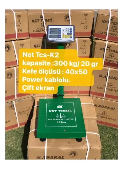 NET 300 Kg 20 Gr Hassasiyetli Terazi