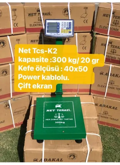 NET 300 Kg 20 Gr Hassasiyetli Terazi