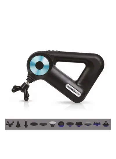 Massage Gun 12 Başlıklı Profesyonel Masaj Tabancası Çok Fonksiyonlu AMG8