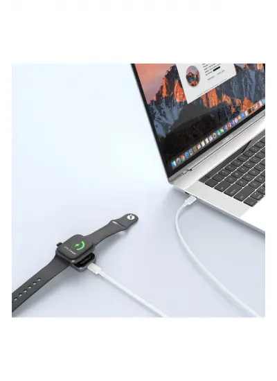 Fulltech FC20 Apple Watch Usb-c  Mıknatıslı Kablosuz Şarj Aleti