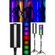 Blic Stick Rgb Led Işık Tripod Ayak Dahil Fotoğraf Video Çekimi Oled Ekran 12 Farklı Işık Kumandalı FL600 BJL-18