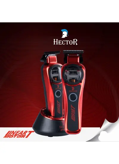 Hector Super Stock Linear Motor T Çelik Bıçaklı Kablosuz Tıraş Makinesi