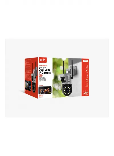 Blic Blm-48 2.4g Wifi Bağlantılı Sd Kartlı, 8x Zoomlu 4mp 4k Hd Kamera