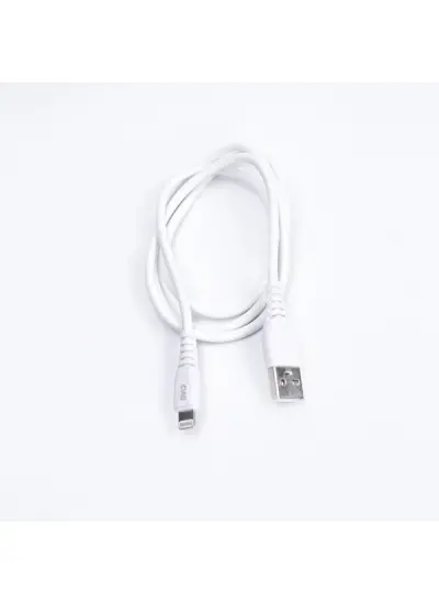 Dvip S01A 6A 67W USB A To Lightning 1 Metre Beyaz Data Ve Hızlı Şarj Kablosu