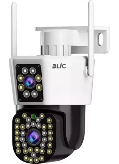 Blic Dual Lens 2.4g Wi-fi 4 Mp Ultra Hd Ip Kamera Blm-55