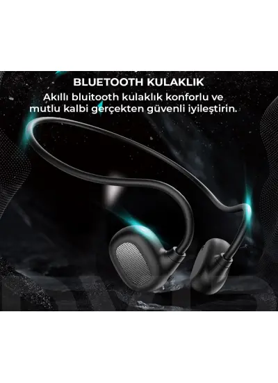 Dvip G600 Bluetooth Sports Kulaklık 5.0 Siyah