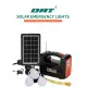 Dat Solar Kamp Lambası Acil Durum Işığı Şarjlı Bt/usb/sd/fm Dat At-9011b