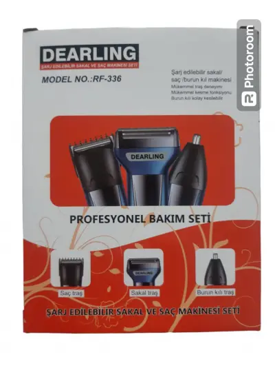 Dearling RF-366 Şarjlı Saç & Sakal Kesme Tıraş Makinesi