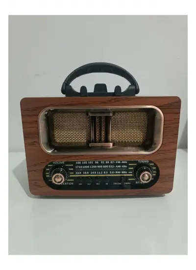 Everton Rt-657 Bluetooth/usb/sd/fm Şarjlı Nostaljik Radyo