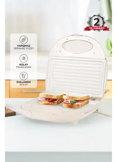 Awox Sole 750 W Mini Tost Makinesi