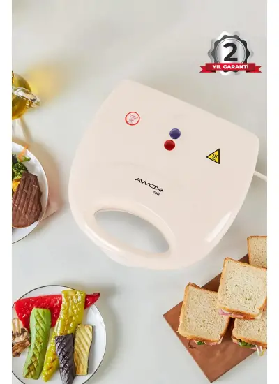 Awox Sole 750 W Mini Tost Makinesi