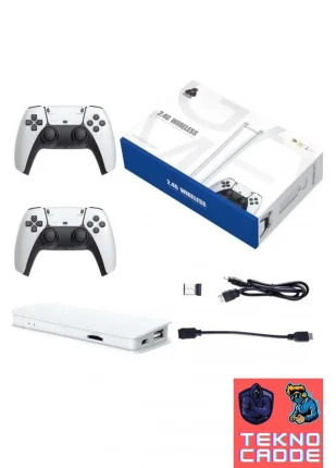Game M15/23 4K HDMİ 20000+ Oyunlu Çift Kol Retro Arcade Oyun Konsolu Atari