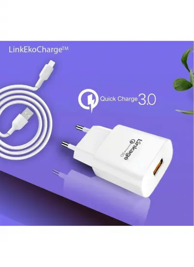 Linkage Lkc-20 Mikro Quick Charge 3A/18W  Şarj Cihazı